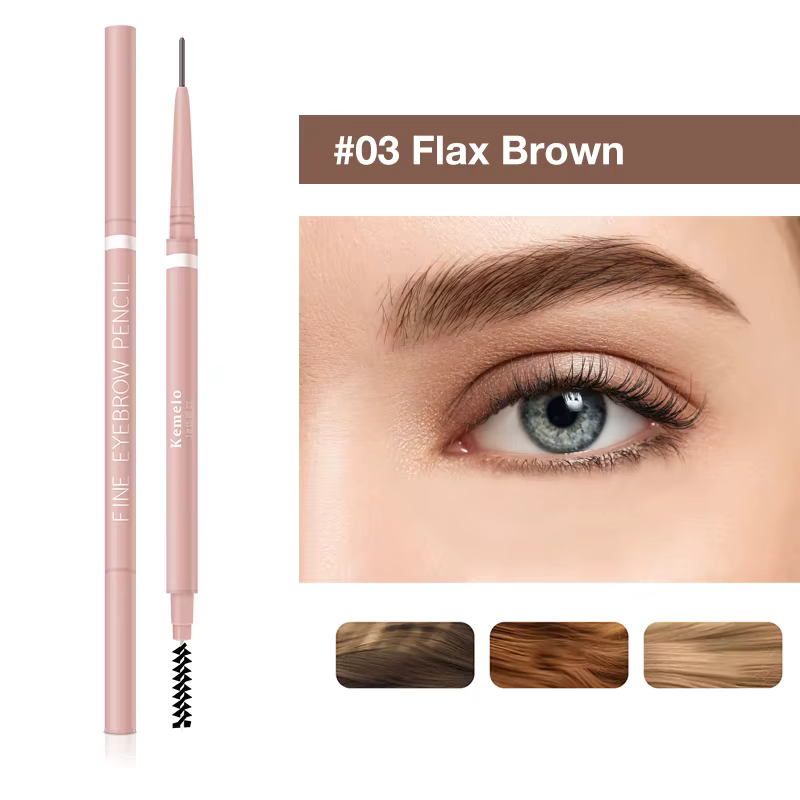 Crayon à sourcils Ultra fin à Double extrémité de 1.5mm (Kemelo) maquillage des yeux professionnel l