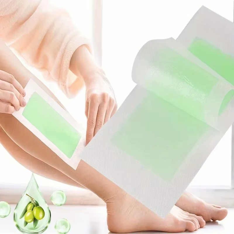 Bâton bandes de cire d'épilation professionnelle pour épilation d'été papier de cire froide Double f