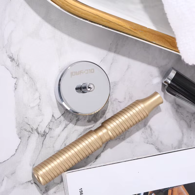 YAQI – poignée de rasoir de sécurité pour hommes, en laiton massif, 88mm