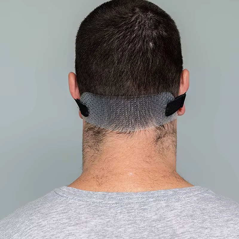 Gabarit de rasage à encolure réglable et Guide de coupe de cheveux, bricolage mains libres, coupe et