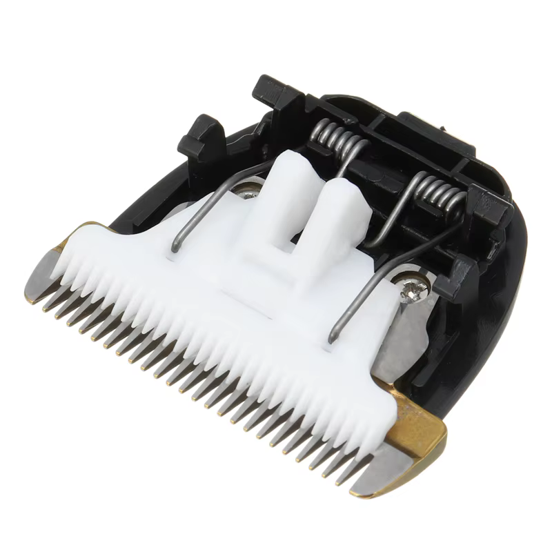 Lame de rasoir en céramique pour chien, 40mm, 24 dents, tête de coupe, ciseaux de coiffure pour coup