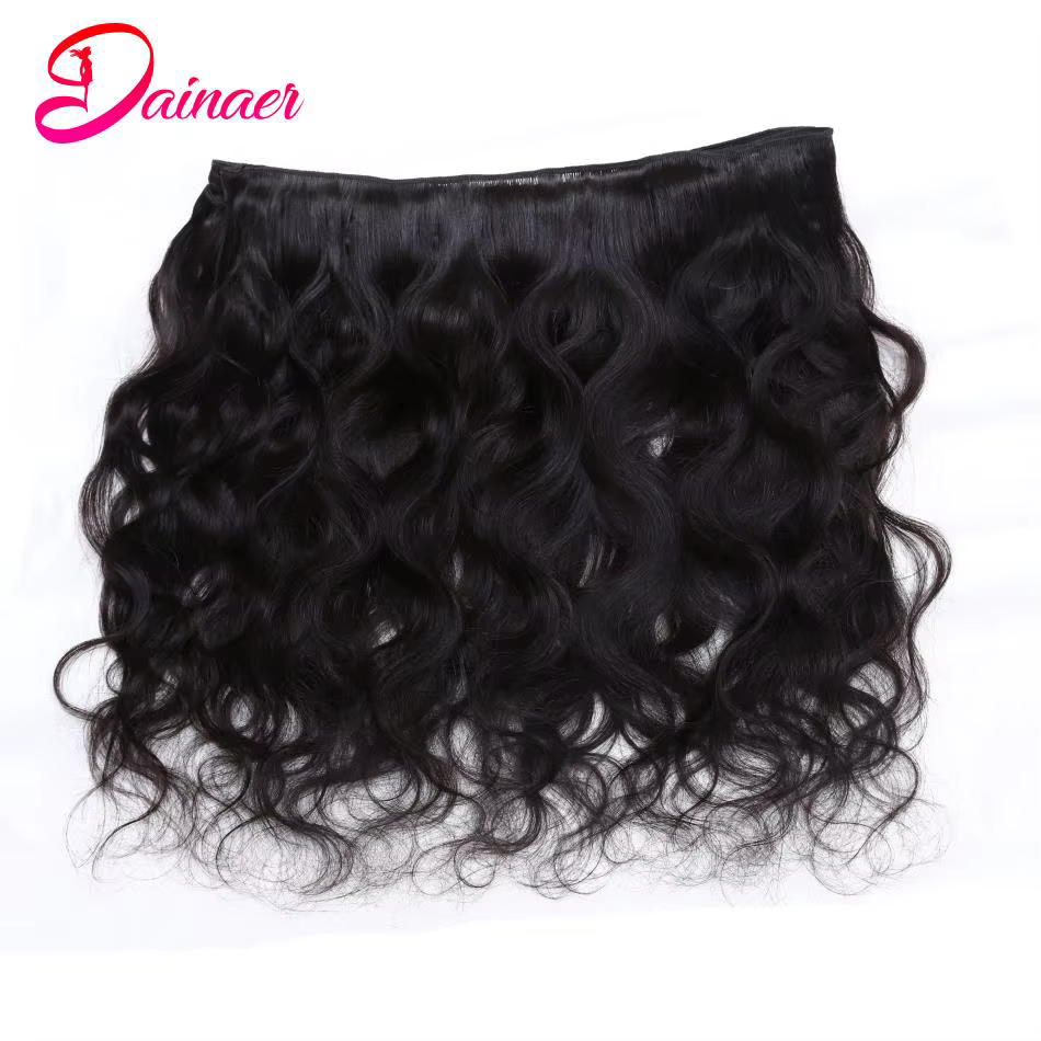 Bundles brésiliens de cheveux humains Body Wave, 100% cheveux vierges non transformés, tissage natur