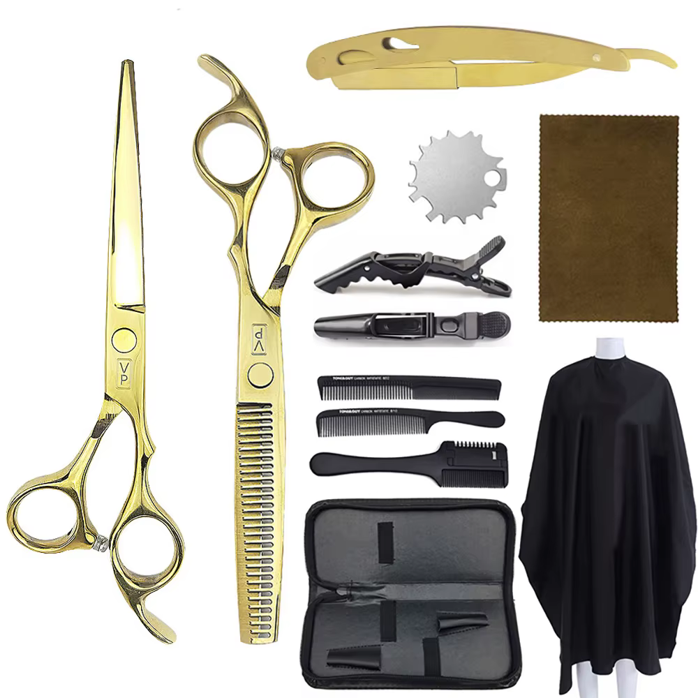 Ciseaux de coiffure professionnels, ensemble de ciseaux de coiffure, nouveaux ciseaux de coiffure de