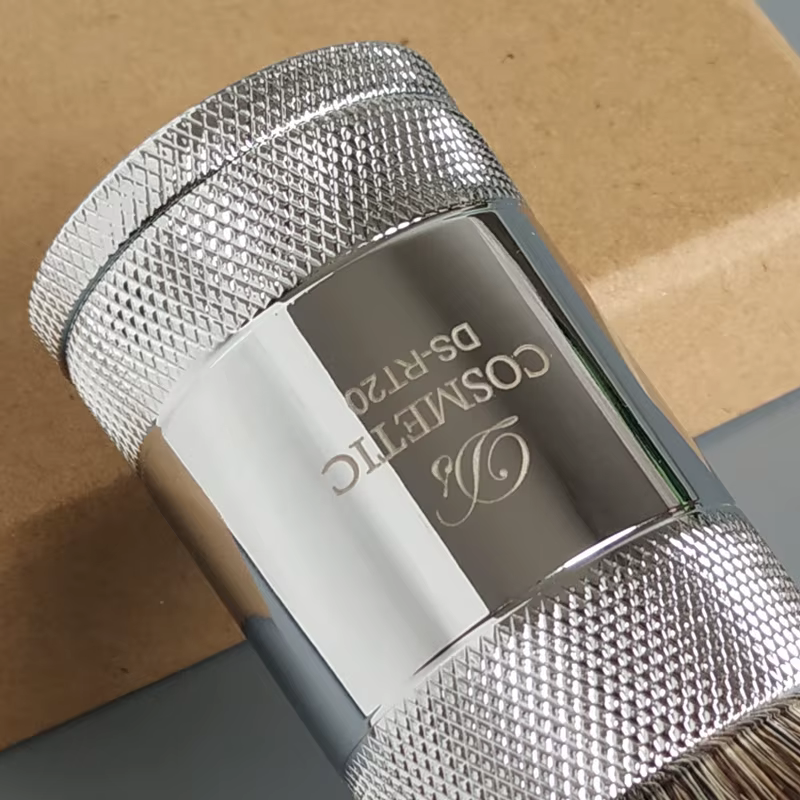 Dscosmetic – brosse de rasage réglable à deux bandes pour poils de blaireau