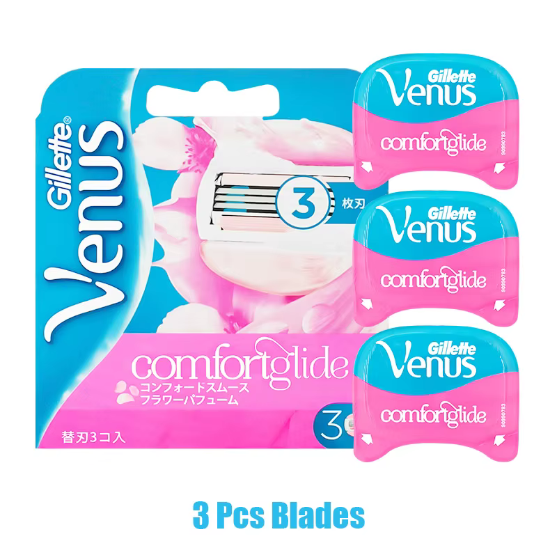 Gillette femmes lames de rasoir Venus ComfortGlide 3 couches lame protéger peau rasage épilation rem