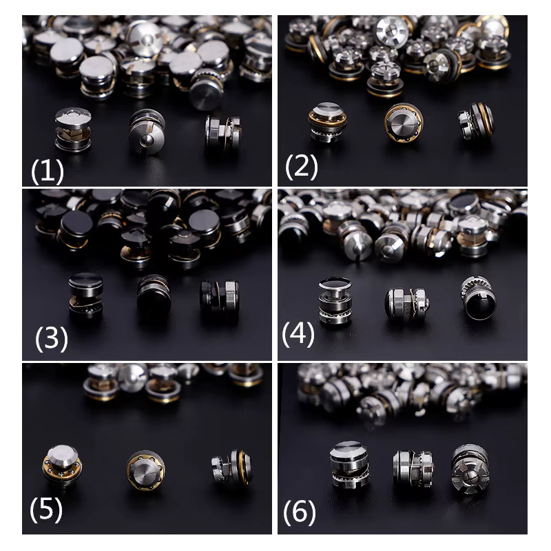 Ensemble complet de ciseaux à cheveux en acier inoxydable, pièces Tornillo, kit de réparation de cou