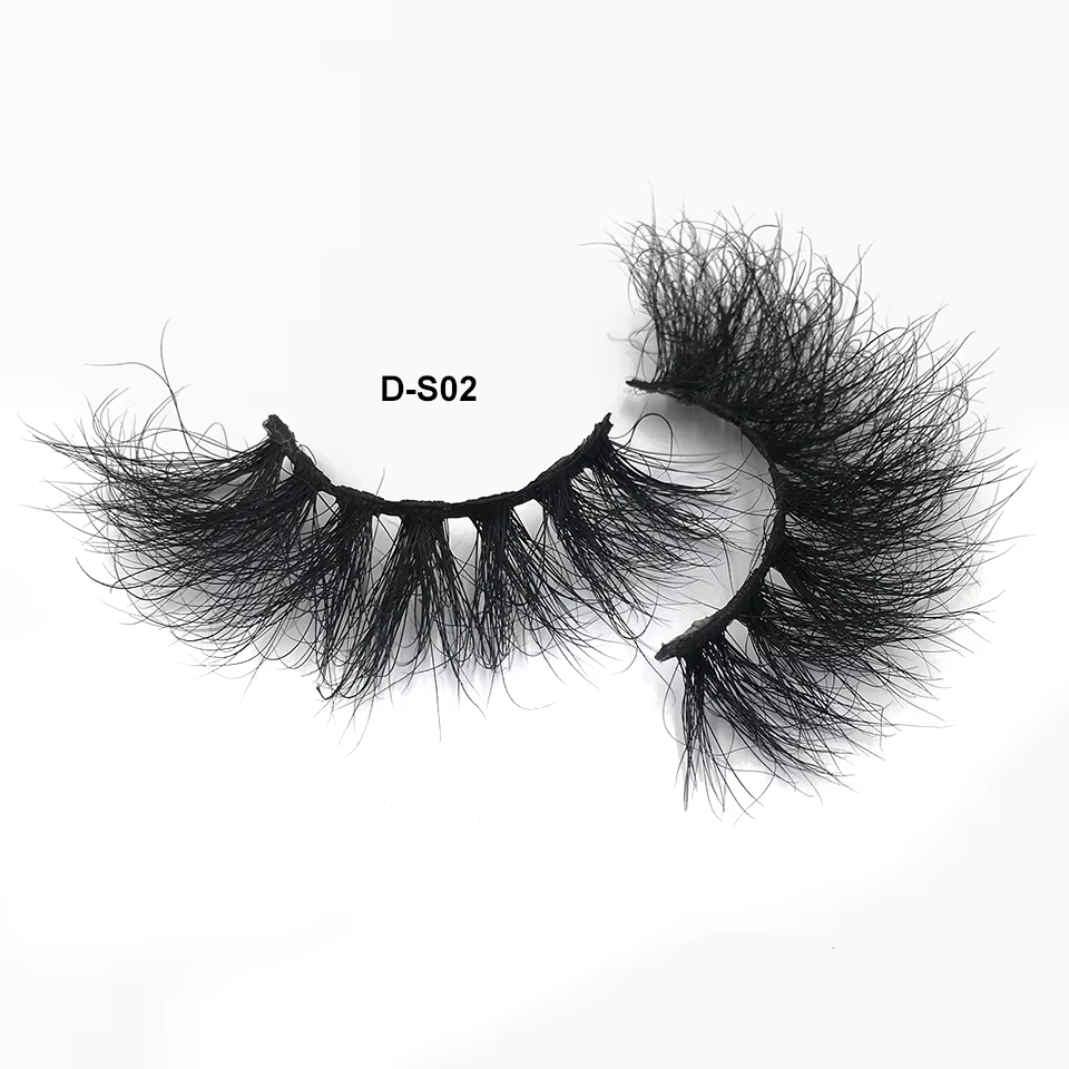 RED SIREN – Faux-cils 3D en vison réutilisables, 100% sans cruauté envers les animaux, doux et natur