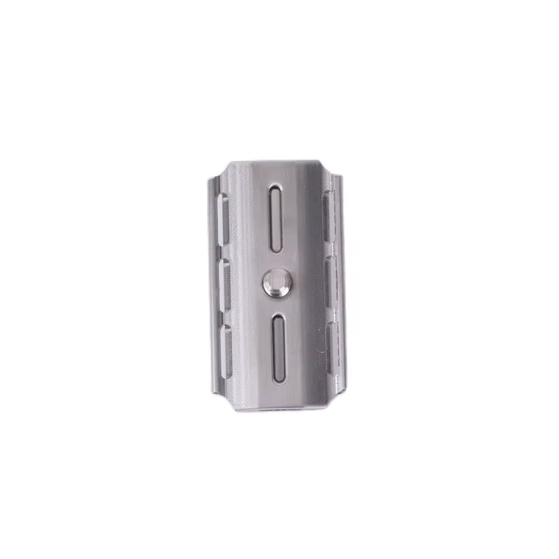 Tête de rasoir à double tranchant de sécurité en acier inoxydable Yaqi Telstar 316 pour hommes