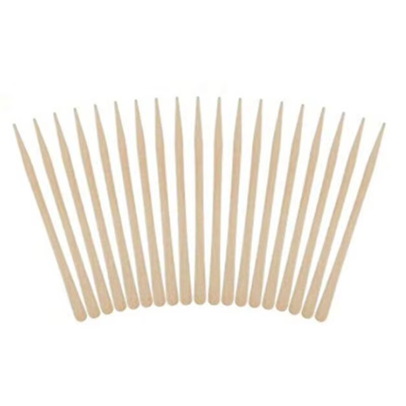 100 bâtonnets jetables en bois pour épilation à la cire, outil de beauté pour l'épilation corporelle