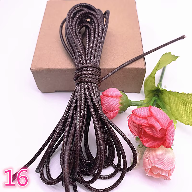 Fil ciré pour bricolage, ficelle, sangle, collier, UL, perle, bijoux exécutifs pour bracelet, 2.0mm,