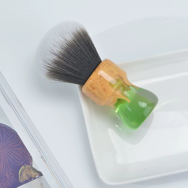 YAQI Goblin 24mm pinceau de rasage synthétique noeud Husky pour homme