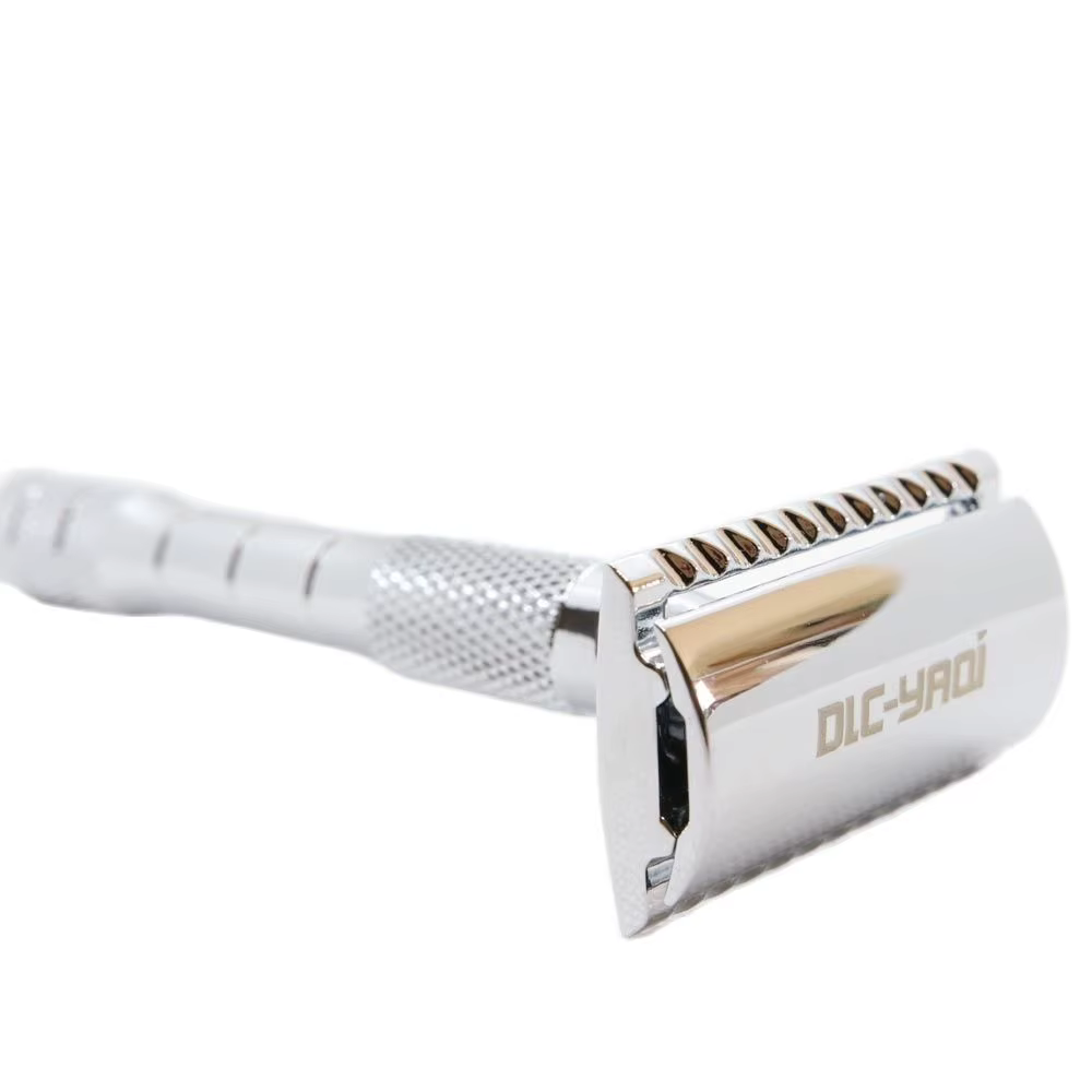 Yaqi Orion – rasoir de sécurité à Double tranchant, couleur chromée, rasage humide, cadeau