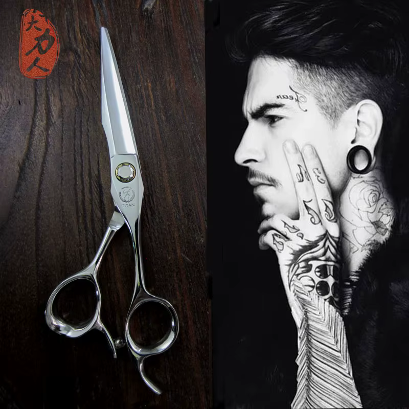 Titan – ciseaux professionnels pour salon de coiffure, 6.0 pouces, en acier inoxydable ATS314