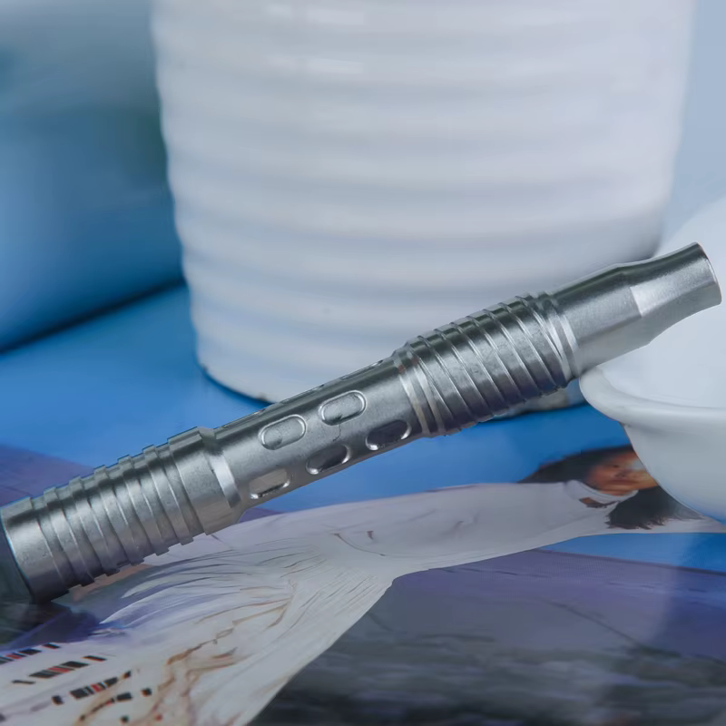 Yaqi – poignée de rasoir de sécurité pour hommes, en acier inoxydable 316