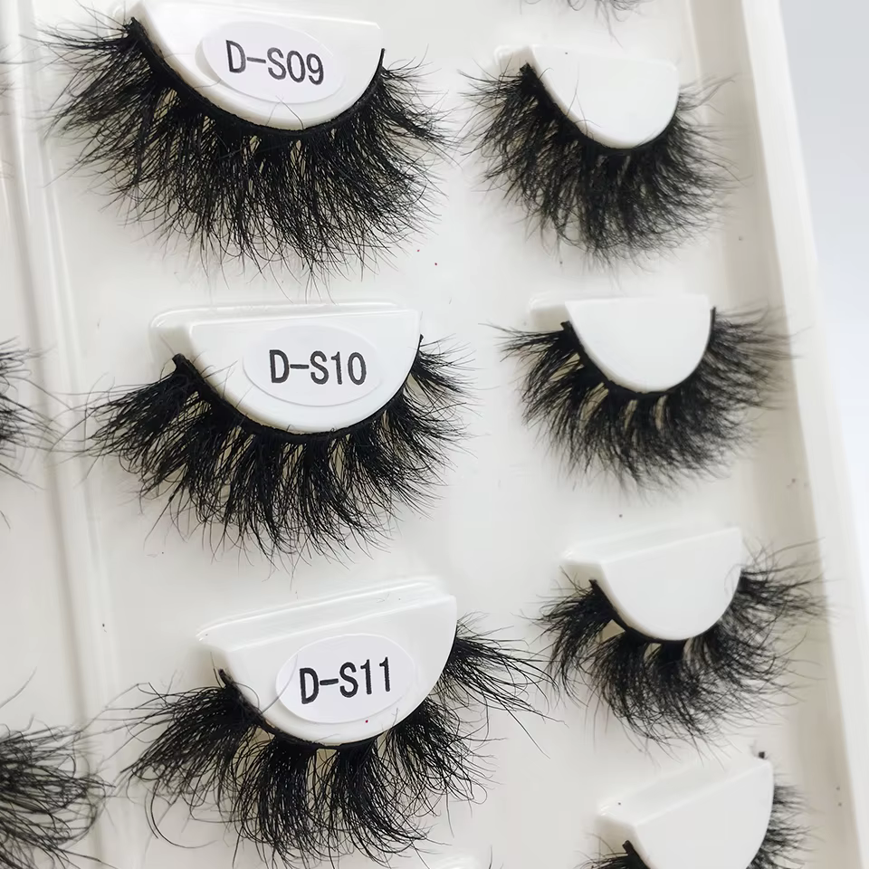 RED SIREN – Faux-cils 3D en vison réutilisables, 100% sans cruauté envers les animaux, doux et natur