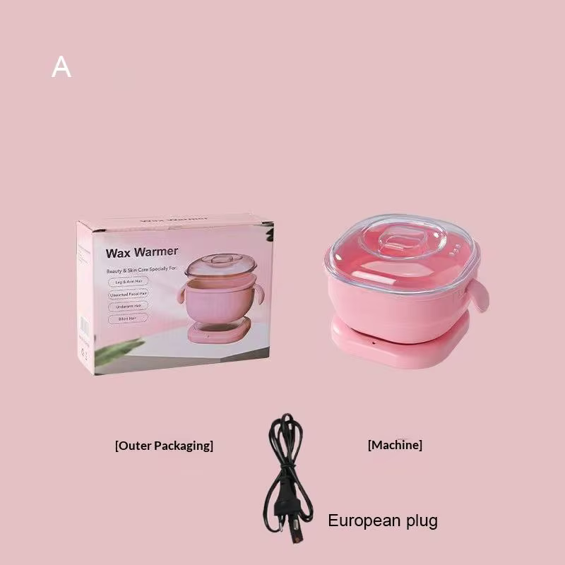 Chauffe-cire pliable portable en silicone 400 ml pour épilation, machine à cire SPA, pot à cire pour