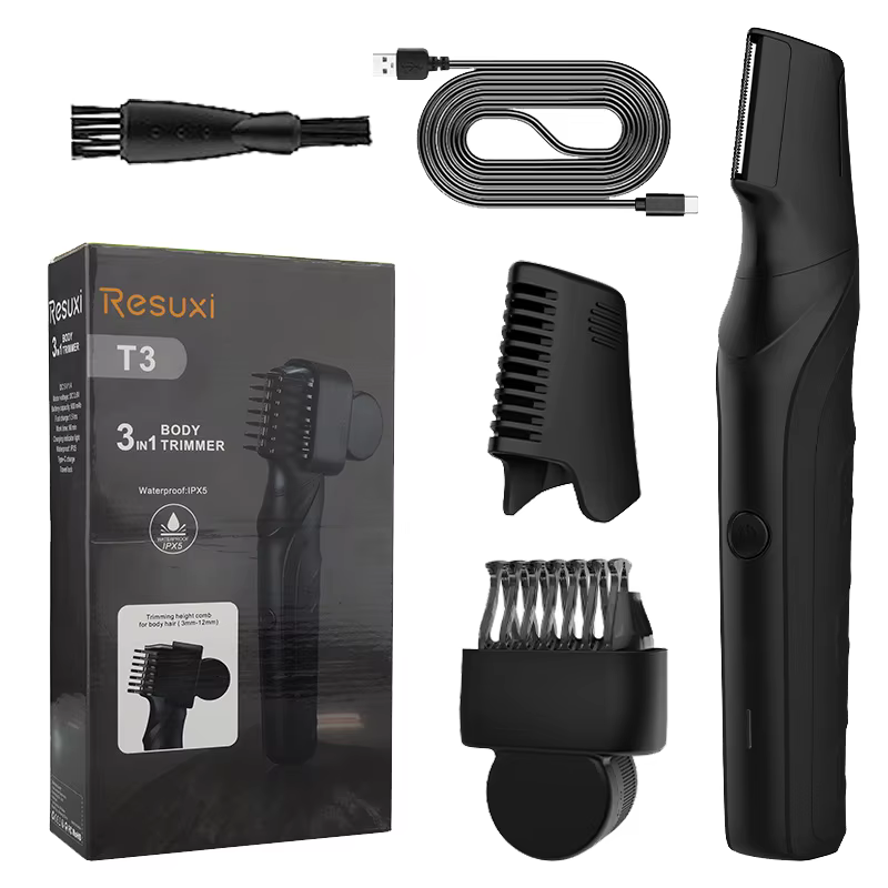 Resuxi nouveau tondeuse électrique pour hommes tondeuse à cheveux multifonctionnelle 3 en 1 ensemble