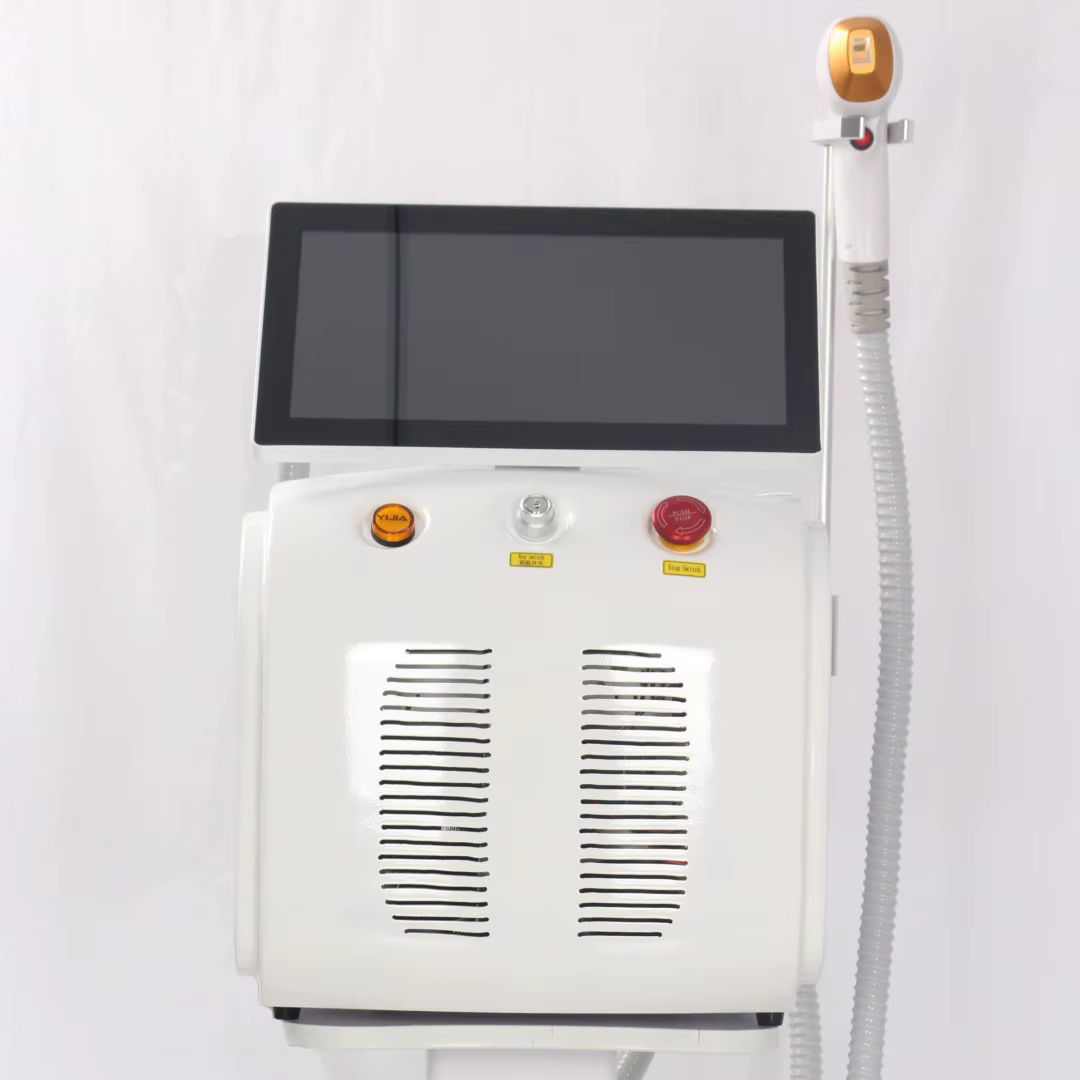 Machine portative d'épilation de Laser de Diode de titane de glace d'épilateur de Laser d'épilation