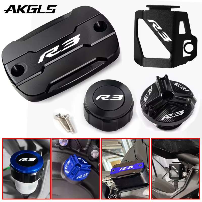 Bouchon d'huile de frein avant et arrière de moto, protection et bouchon de remplissage d'huile, acc