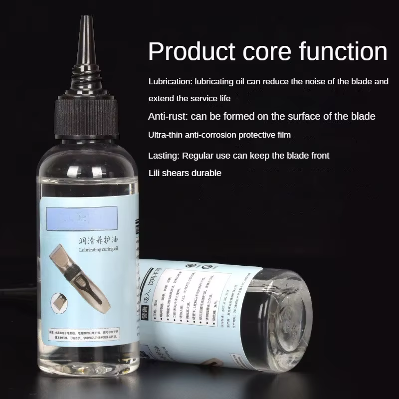 30/60ml tondeuse électrique rasoir entretien huile lubrifiant tondeuse à cheveux lame huile prévenir