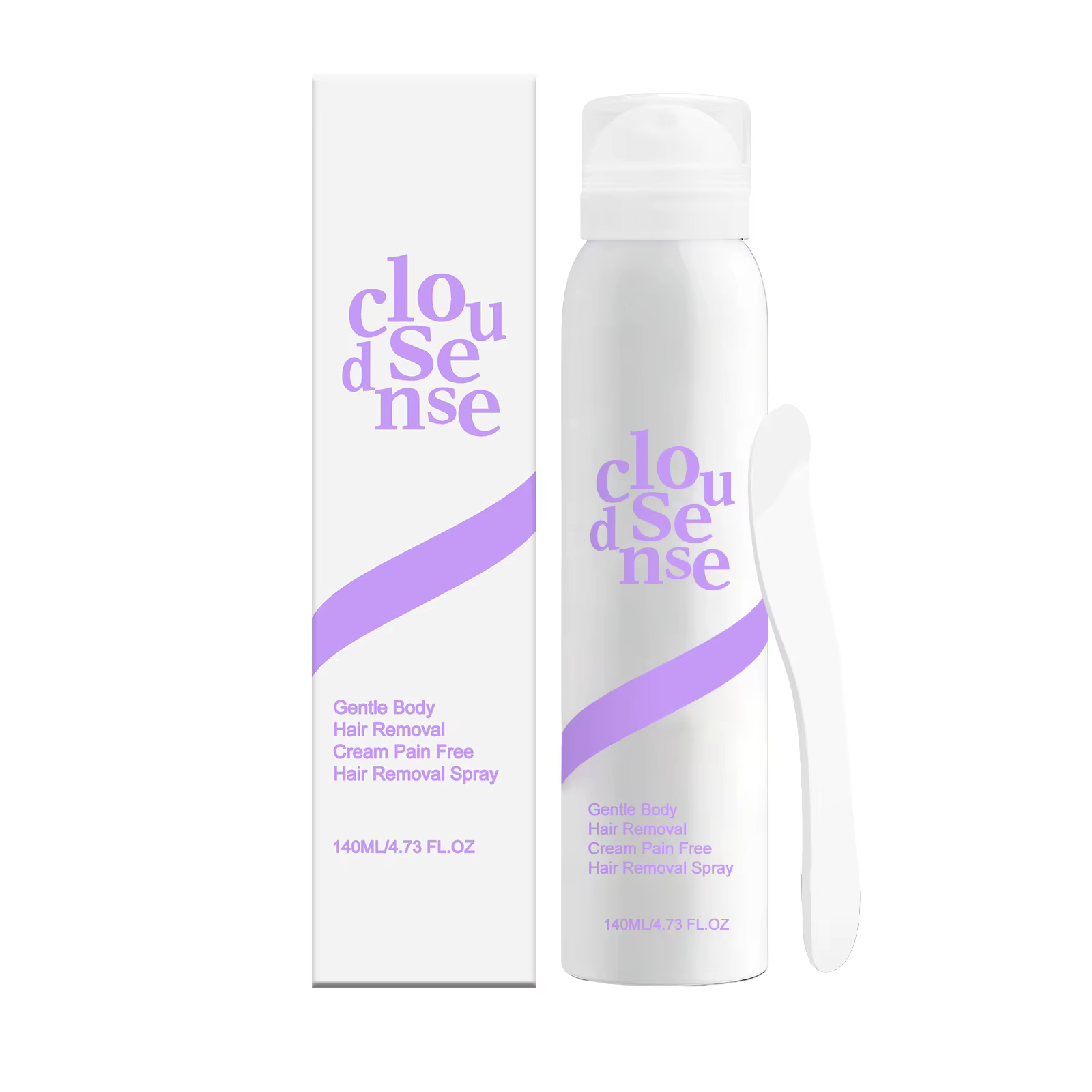 Spray dépilatoire plus doux et efficace pour une peau lisse et soyeuse, soin d'épilation pour tout l