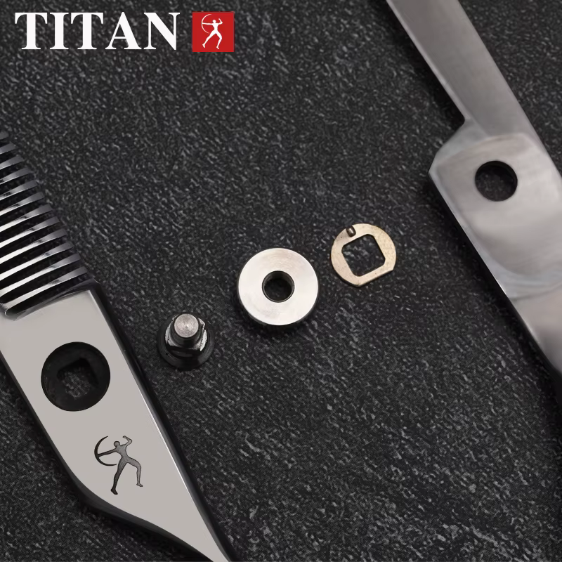 Titan – ciseaux de salon de coiffure professionnels, acier vg10, nouveau design, japon