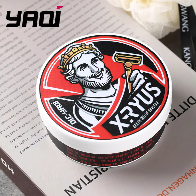 Savon à raser artisanal 2026 YAQI XERYUS GREEK GOD OF SHAVING 170g pour hommes, fait main, hydratant