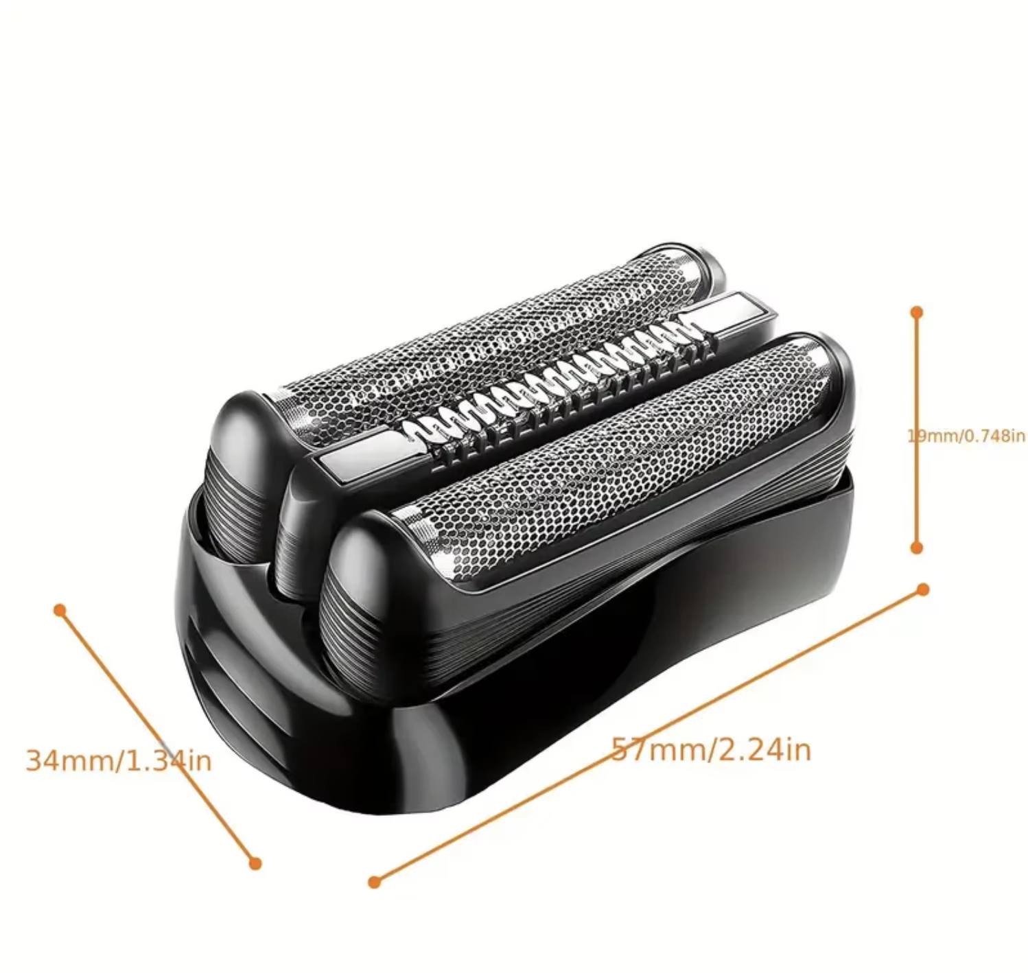 Tête de rechange pour tête humide et sèche Braun série 3 S3, tête de rasoir électrique 300s,301s,320