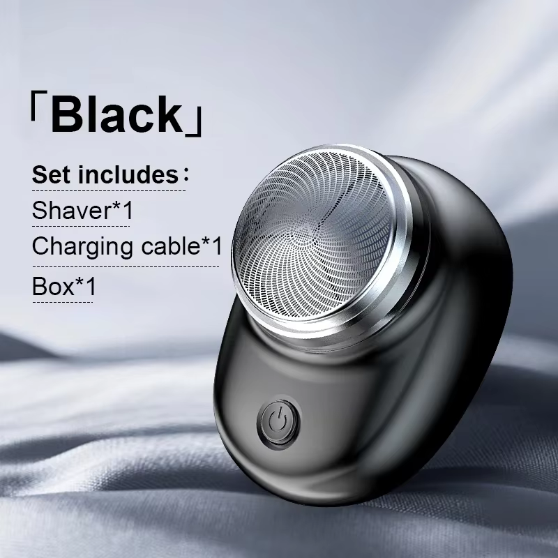 Rasoir électrique charge Mini rasoir de voyage de poche Portable étanche sans fil détachable rasoir 