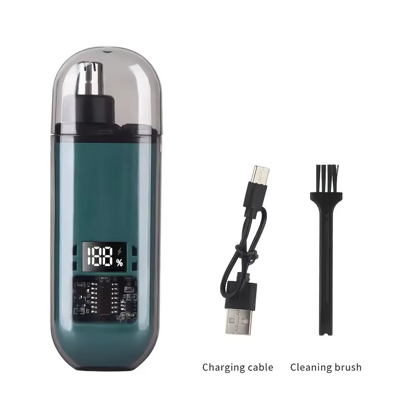 Tondeuse électrique pour le nez, Mini tondeuse à barbe Portable pour hommes, Rechargeable par USB, p