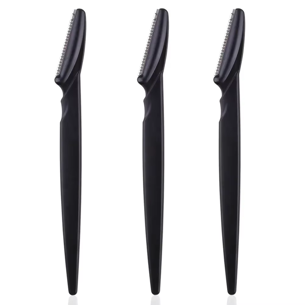3/10 pièces épilation des sourcils coupe-épilation couteau de sécurité maquillage grattoir rasoir de