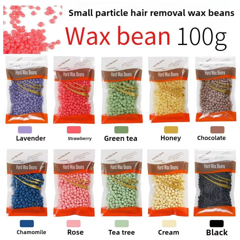 1 pièce/paquet – Perles de cire dure très vendues, particules de cire solide pour épilation, 100g –