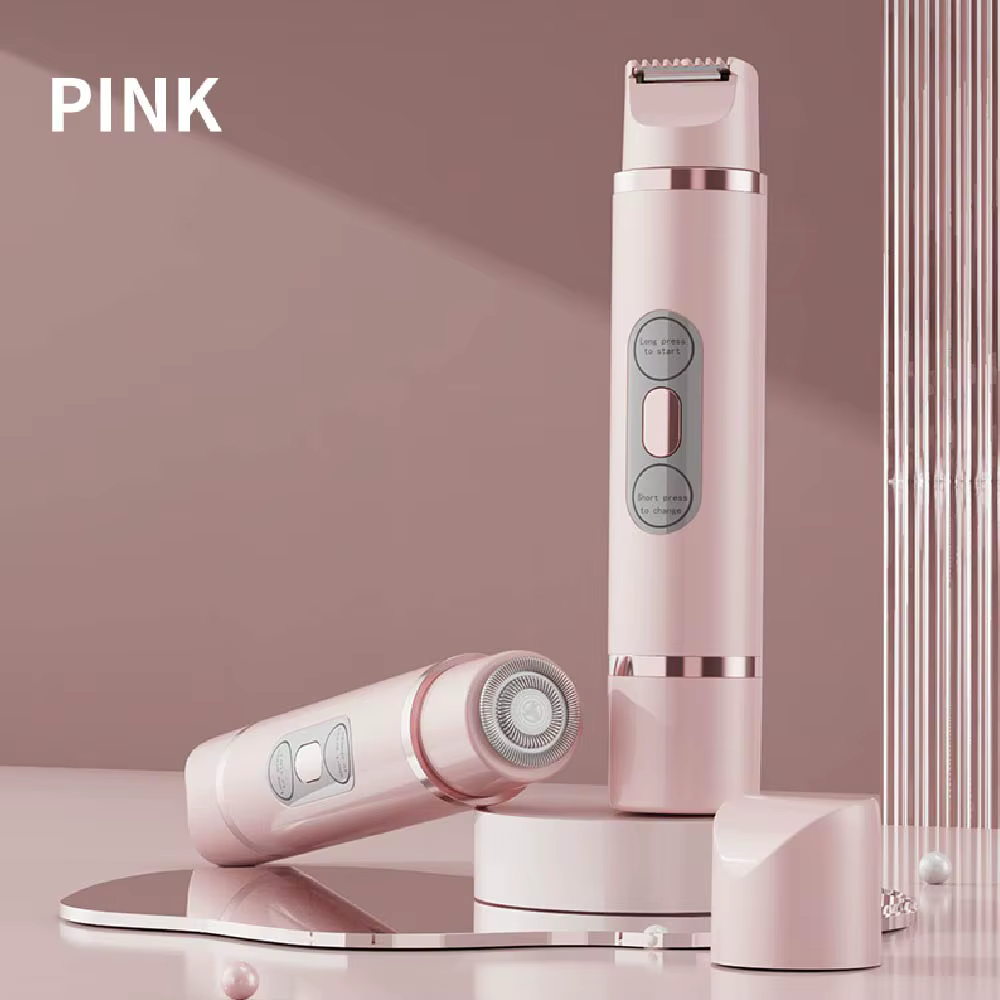 Tondeuse à cheveux électrique pour femmes 2 en 1, rasoir électrique, outils de coupe des poils du co