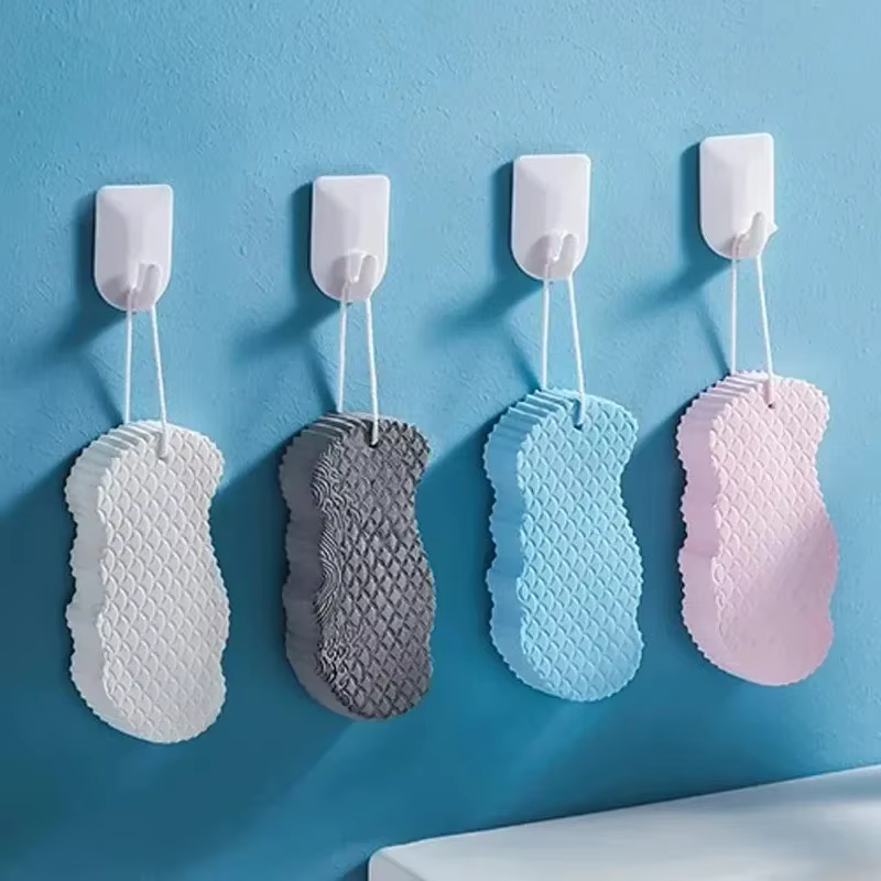 1 pièces éponge douce épurateur de corps bain exfoliant gommage éponge brosse de douche corps peau d