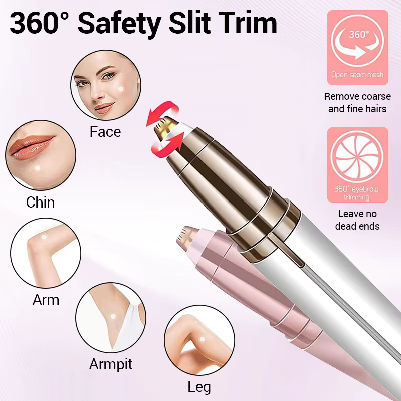 Rasoir de sourcils électrique sécurité épilation sourcils épilateur chargeur USB Mini Shaper rasoir 