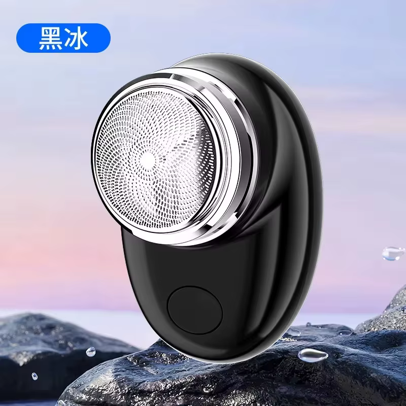 Rasoir électrique rechargeable pour homme, rasoir à double usage sec et humide, tondeuse à barbe pou