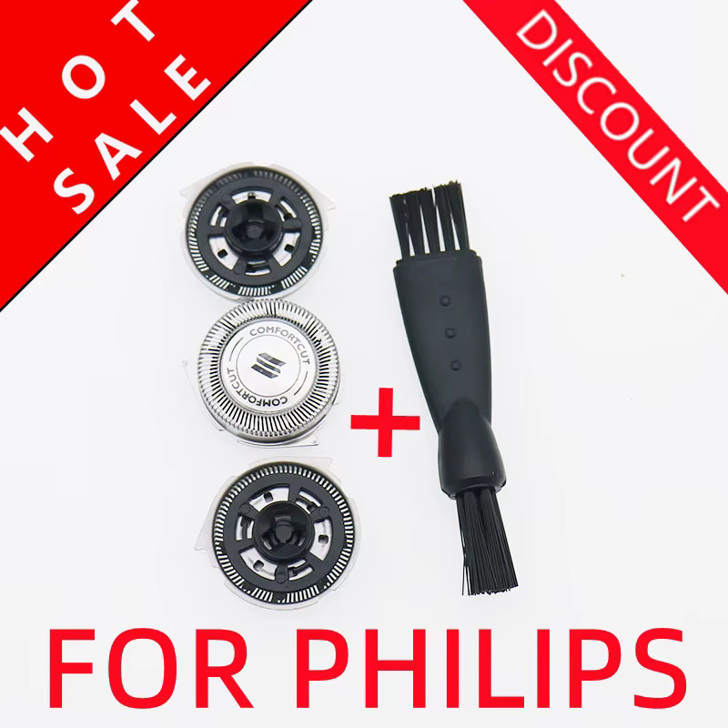 Têtes de lames de rasoir de rechange, 3 pièces, pour Philips HQ7320 HQ7300 HQ7290 HQ7280 HQ7260 HQ72