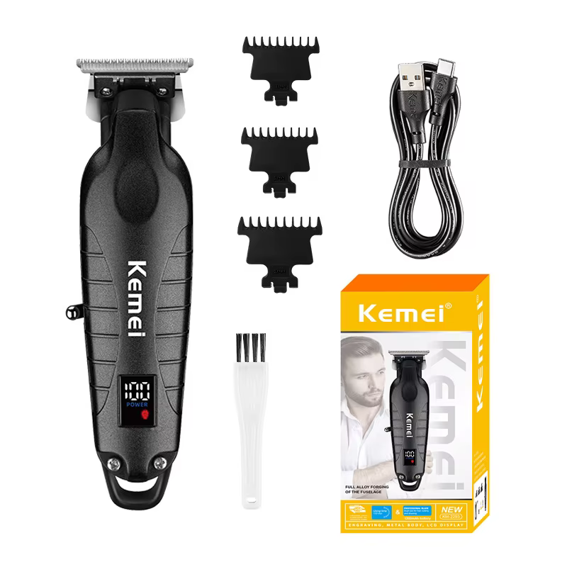 Kemei KM-2293 Tondeuse À Cheveux Électrique Professionnel Rechargeable Barbier Tondeuse Sans Fil Typ