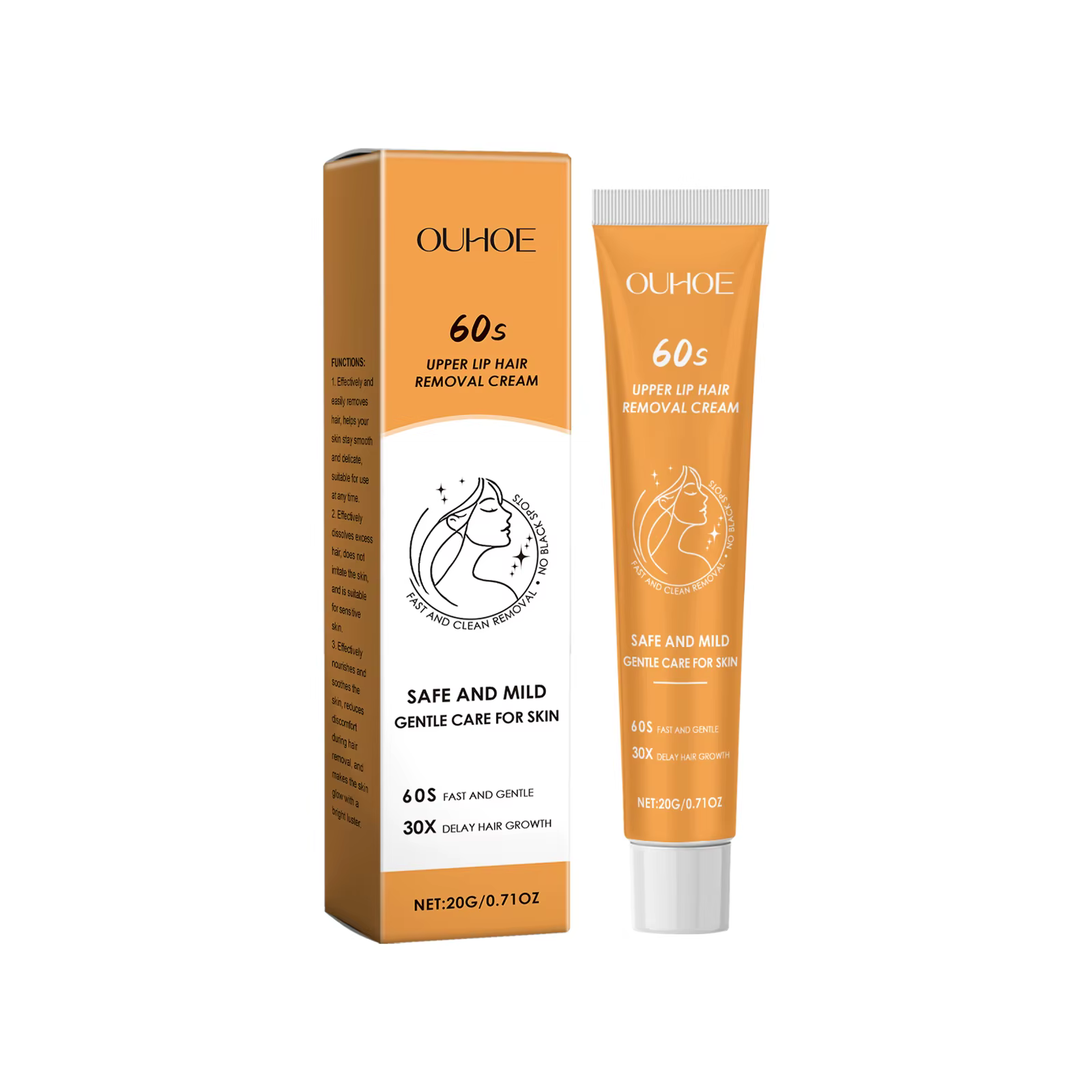 Crèmes dépilatoires pour femmes, élimination rapide et douce des poils, soin de la peau, blanchiment