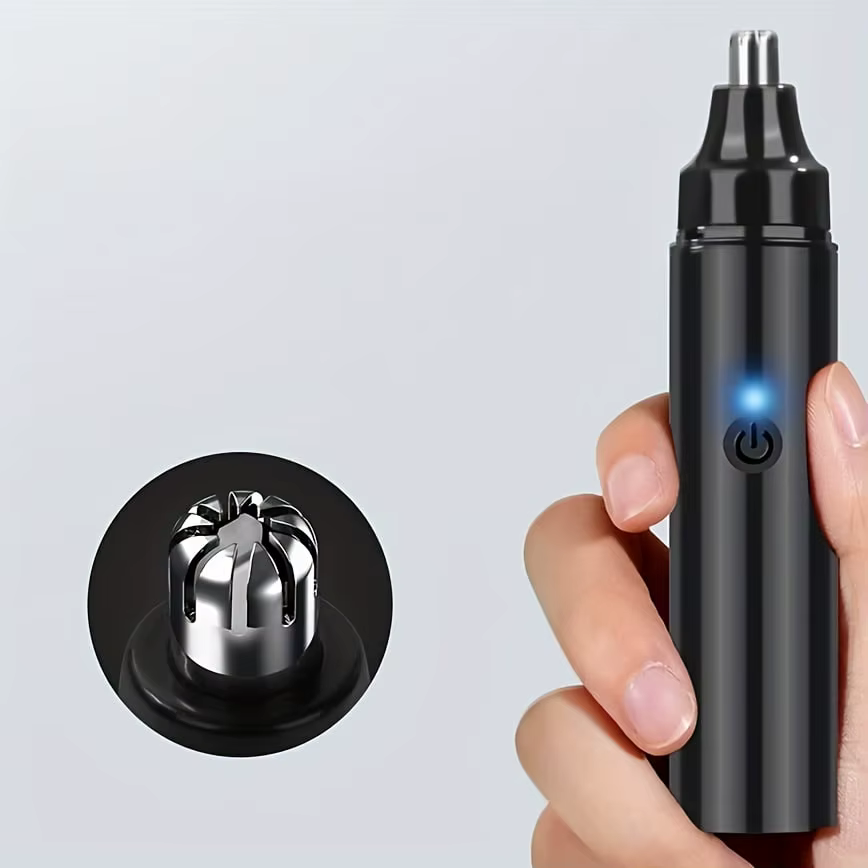 Tondeuse à poils de nez Rechargeable et épilateur du visage pour hommes rasoir à poils de nez pour d