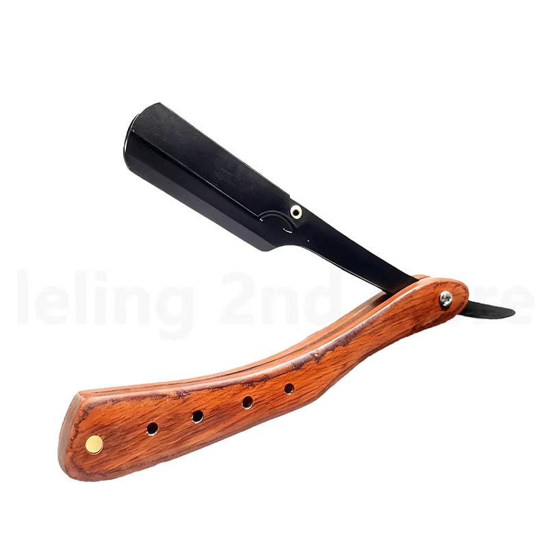 Lames de rasoir professionnelles pour barbier, rasoirs à lames remplaçables pour hommes, cadeau pour