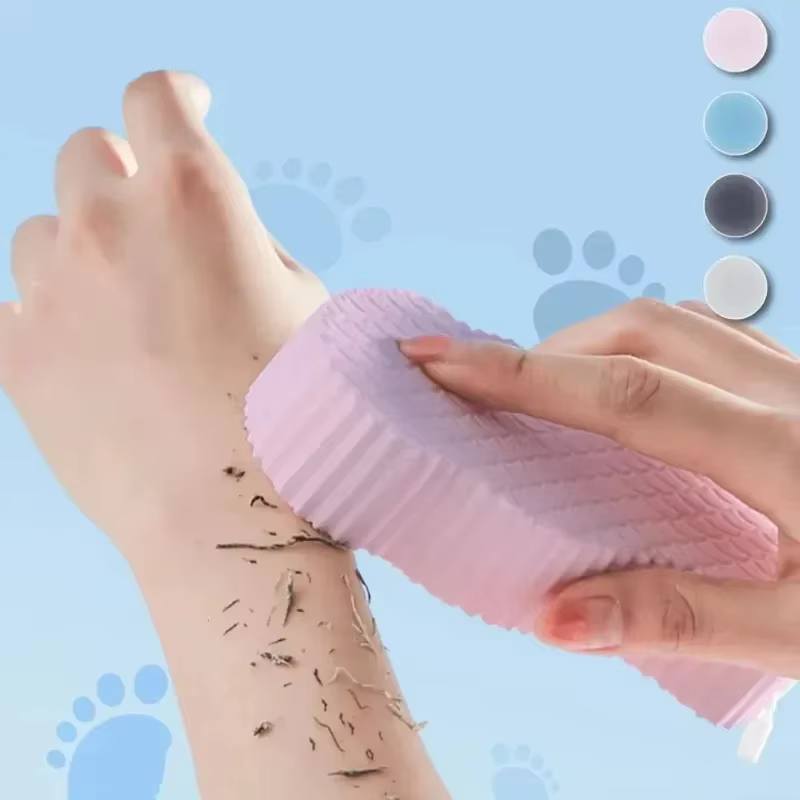 1 pièces éponge douce épurateur de corps bain exfoliant gommage éponge brosse de douche corps peau d