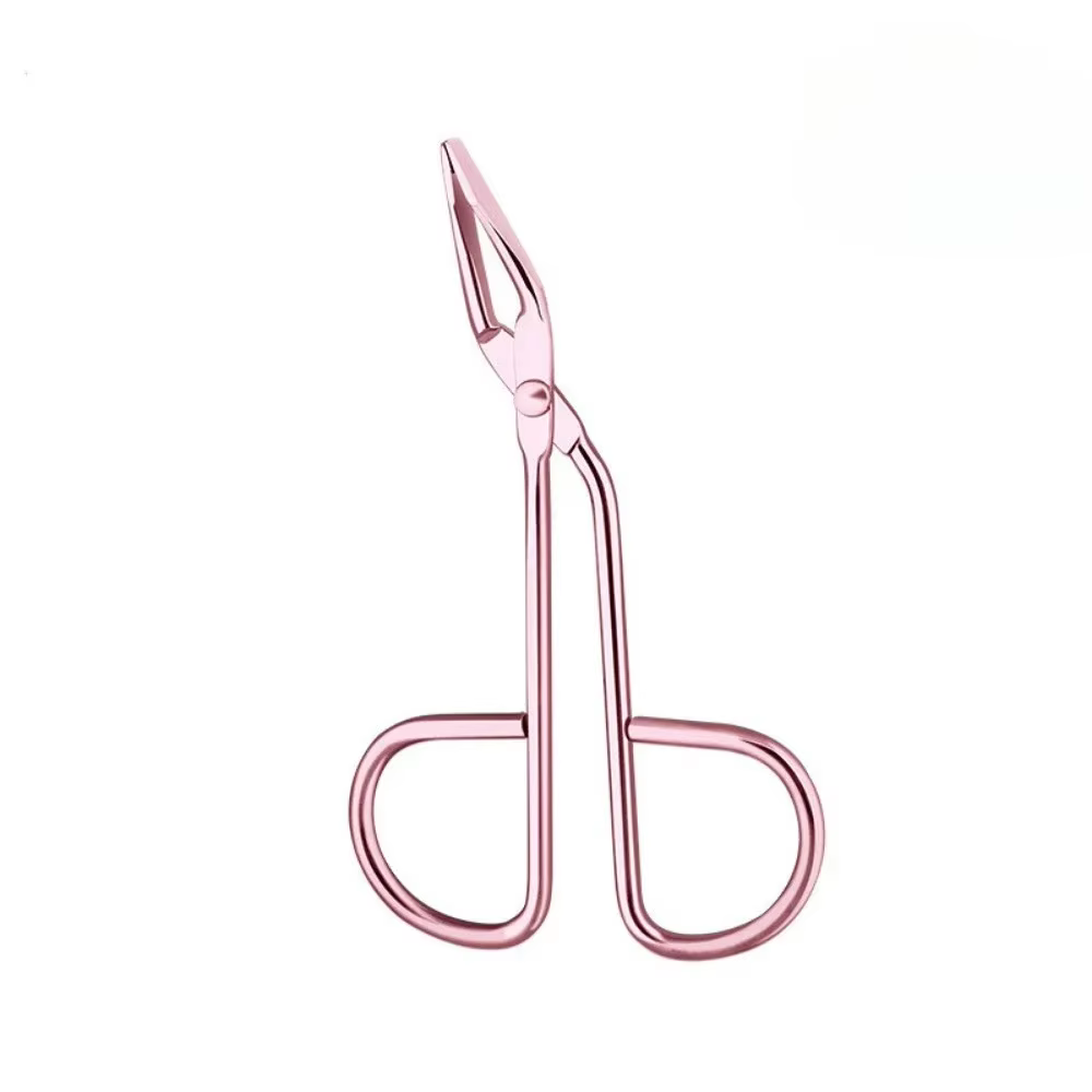Pince à sourcils en forme de ciseaux, pince à cils à tête plate, extracteur de poils fins, pinces à 