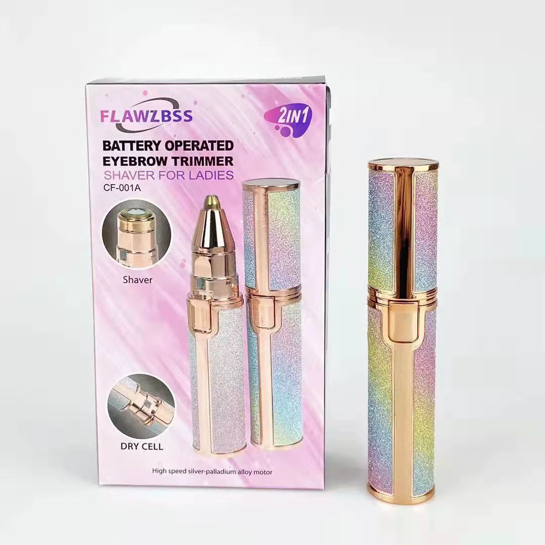 Épilateur électrique portable 2 en 1 pour femme, épilateur indolore, rasoir pour femme, Eyebloggshap