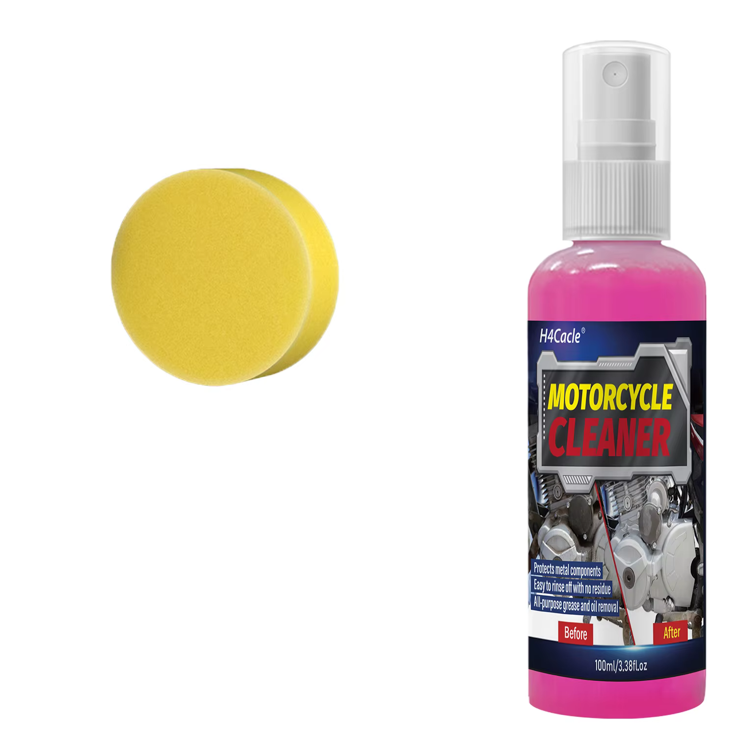 Nettoyant en mousse concentré pour lavage de voiture et Moto, nettoyant pour Scooter électrique, cir