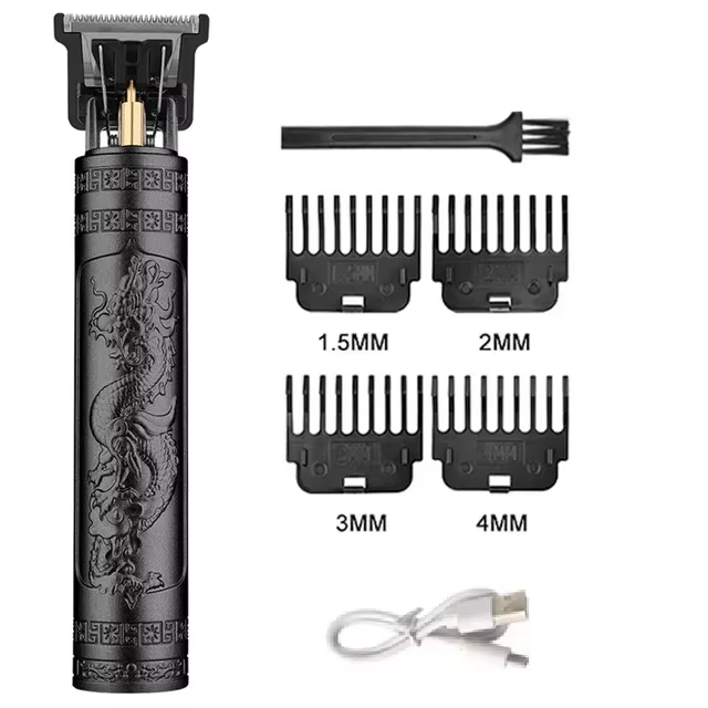 Machine de coupe de cheveux électrique sans fil tondeuse à cheveux Vintage rasoir Portable barbier U