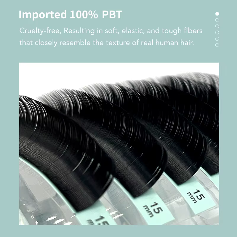 DIYDAY Extensions de cils individuels, faux-cils classiques, longs, noirs et doux, en vison, vente e