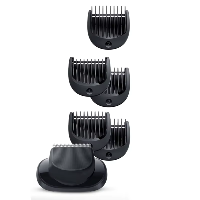 Tondeuse à barbe EasyClick + 5 pièces de fixation de peigne pour rasoirs électriques Braun nouvelle
