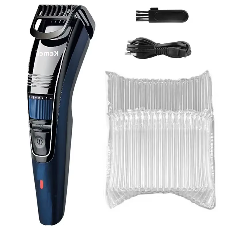 Tondeuse à barbe réglable Kemei 632 (0,5-10 mm) pour hommes, machine à couper les poils du visage re