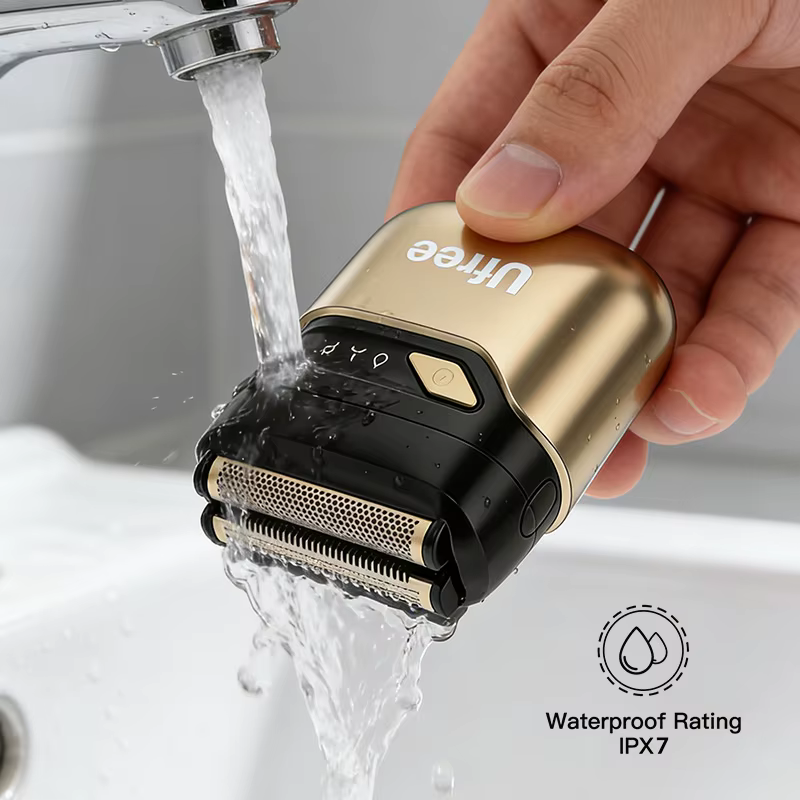 Ufree rasoir à feuille pour hommes, rasoir électrique amélioré, rasoir rechargeable pour hommes avec